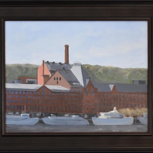 Stockholm Harbor in Spring