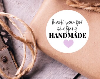 Thank you for shopping Handmade Stickers - 1.5" 30 Round Matte Stickers