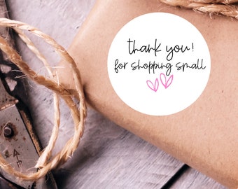 Thank you for shopping small Stickers - 1.5" 30 Round Matte Stickers