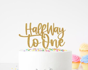 Halfway to one | Etsy