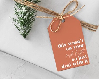 Christmas Gift Tags | Gift Tags | Christmas Tags | Funny wine Tags