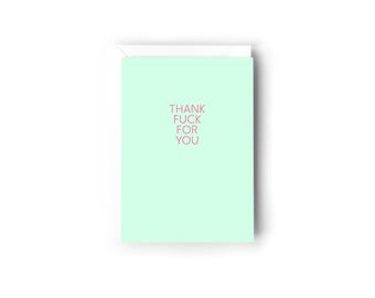 Thank fuck for you card