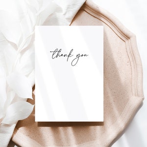 thank you card