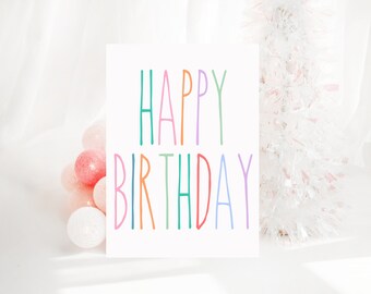 Happy Birthday card