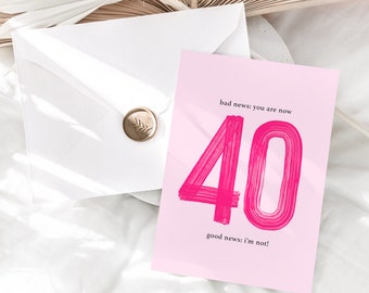 Bad news, you are now 40 card