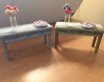 shabby chic dolls house furniture