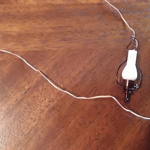 Dollhouse Electric Light, 12V, scale 1:12, dollhouse lights, dollhouse electric light,dollhouse accessory, dollhouse miniatures