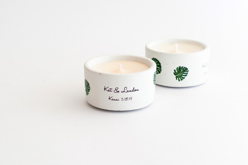 Concrete candles Custom candle Wedding Candles Wedding gift Personalized candle Wedding Favor|Gifts. Personalised Wedding Candle