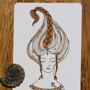 Carte postale SCORPION signe astrologique