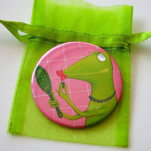 Fiona, the Beauty Queen, pocket mirror, beauty gift, wellness gift, make-up gift, makeup mirror