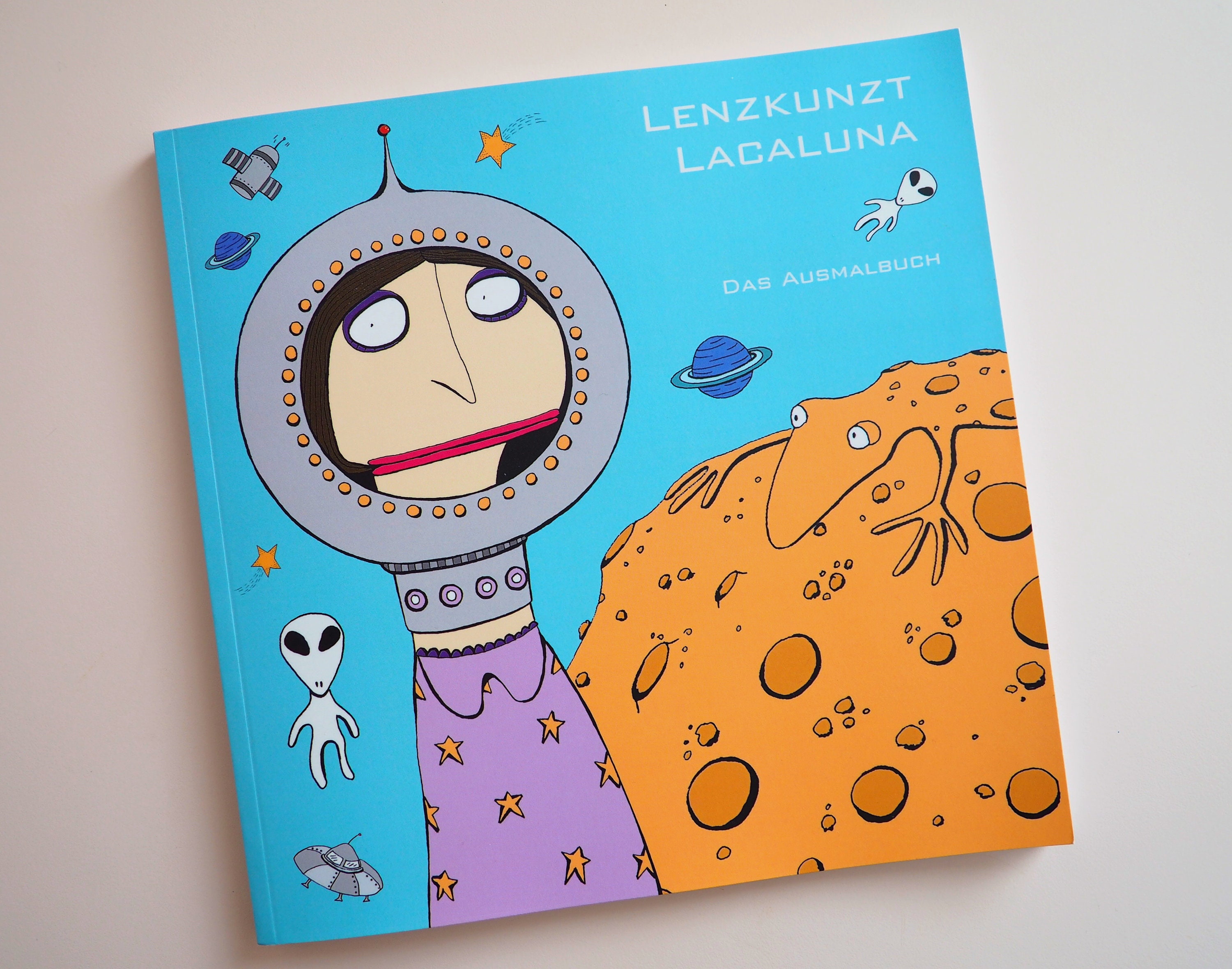 Lenzkunzt Lacaluna The Coloring Book, Coloring Book, Drawing, Coloring, Frogs and Women