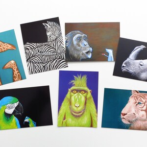 8 Art Postcards