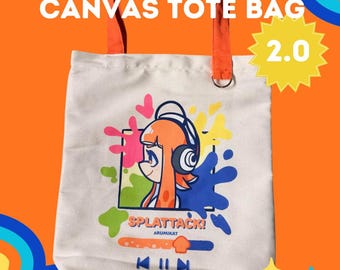 Splatoon Splattack Tote Bag