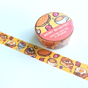 Splatoon Woomy Breakfast Washi Tape