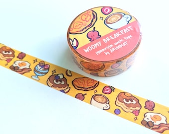 Splatoon Woomy Breakfast Washi Tape