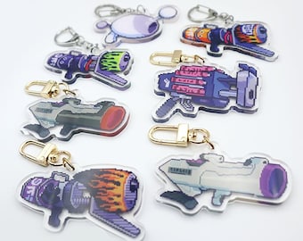 Blasters Splatoon Weapon Pixel Art Charm