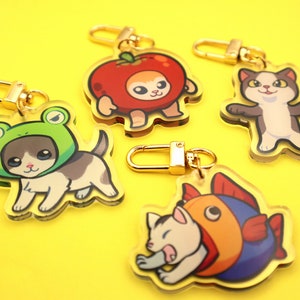 Lustige Katze Tier Meme Acryl Charms Volume 5