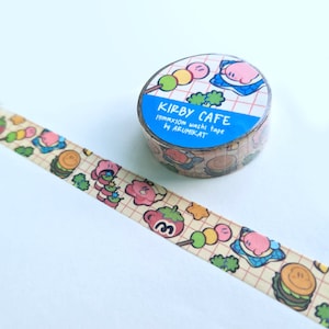 Kirby Cafe Washi Tape