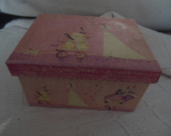 wedding themed trinket/storage box