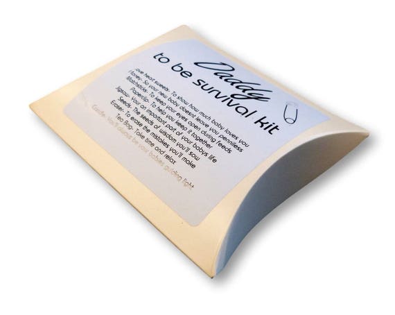 new dad survival kit box