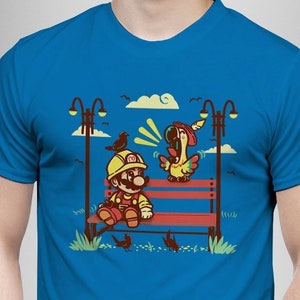 Dis-moi tes secrets - T-shirt Mario // Talkatoo // T-shirt Odyssey // Personnage mignon// New Donk // T-shirt jeu vidéo