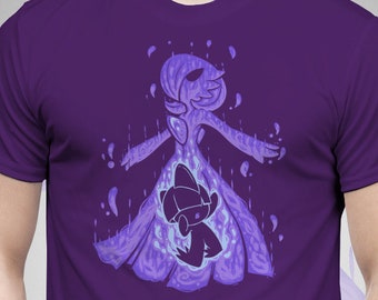 UK Delivery // The Psychic Dancer Within - Gardevoir Ralts T-Shirt // Psychic element Silhouette // poke mon Shirt // Video Game T-Shirt