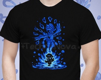 The Water Dancer Within – Duck quaxly-quaquaval T-Shirt // poke moninspired Shirt // water starter type Shirt // Video Game T-Shirt