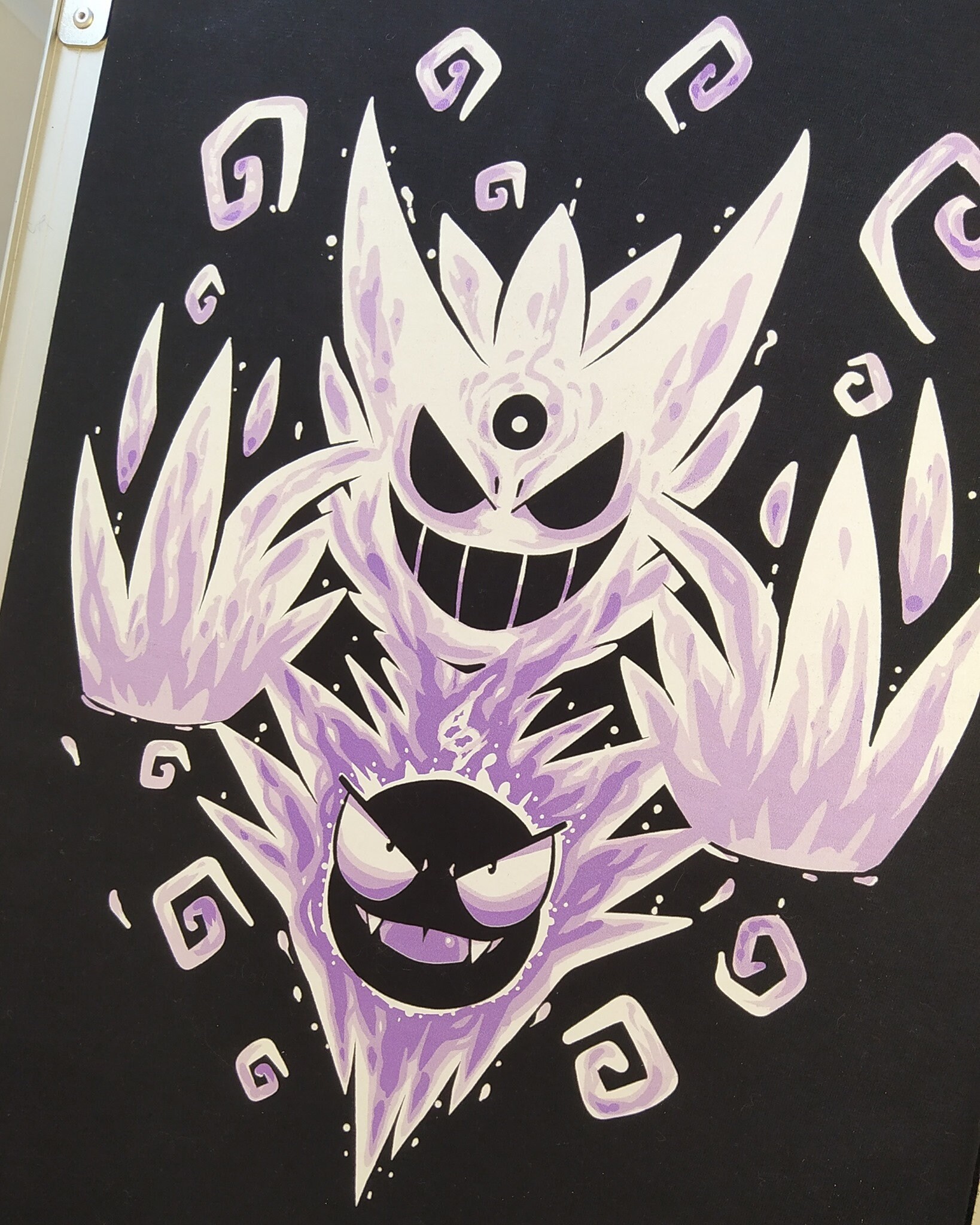 The Mega Ghost Within Gengar Ghastly T-shirt // Shiny Mega 