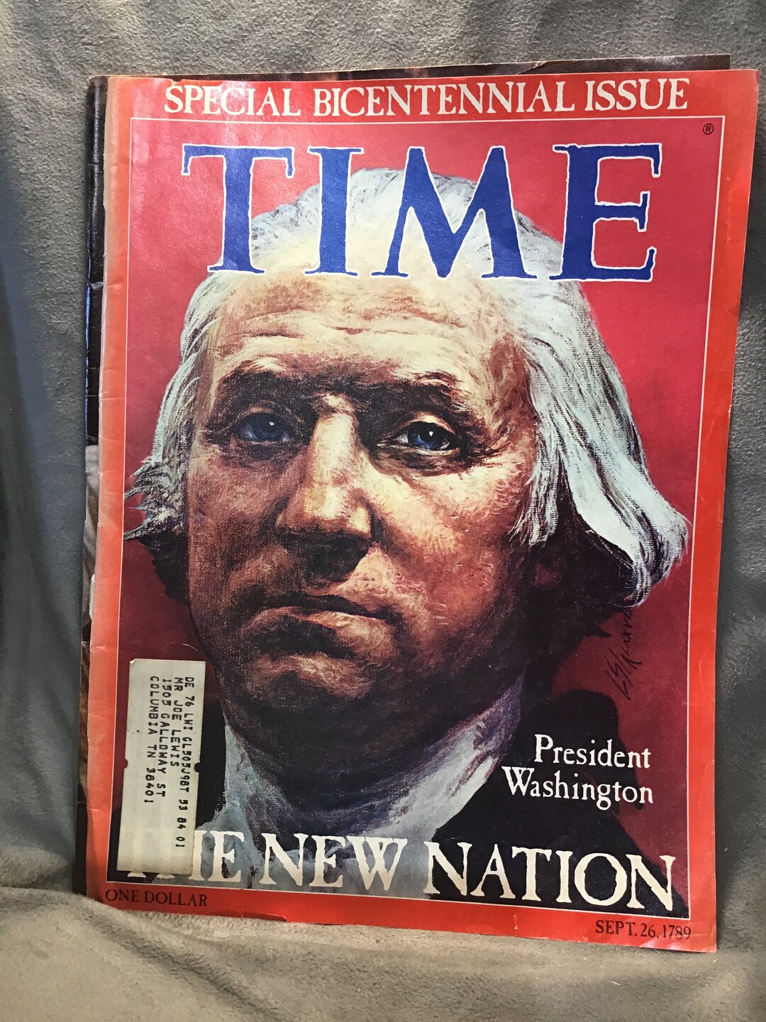 Vintage Time Magazine Special Bicentennial Issue Etsy