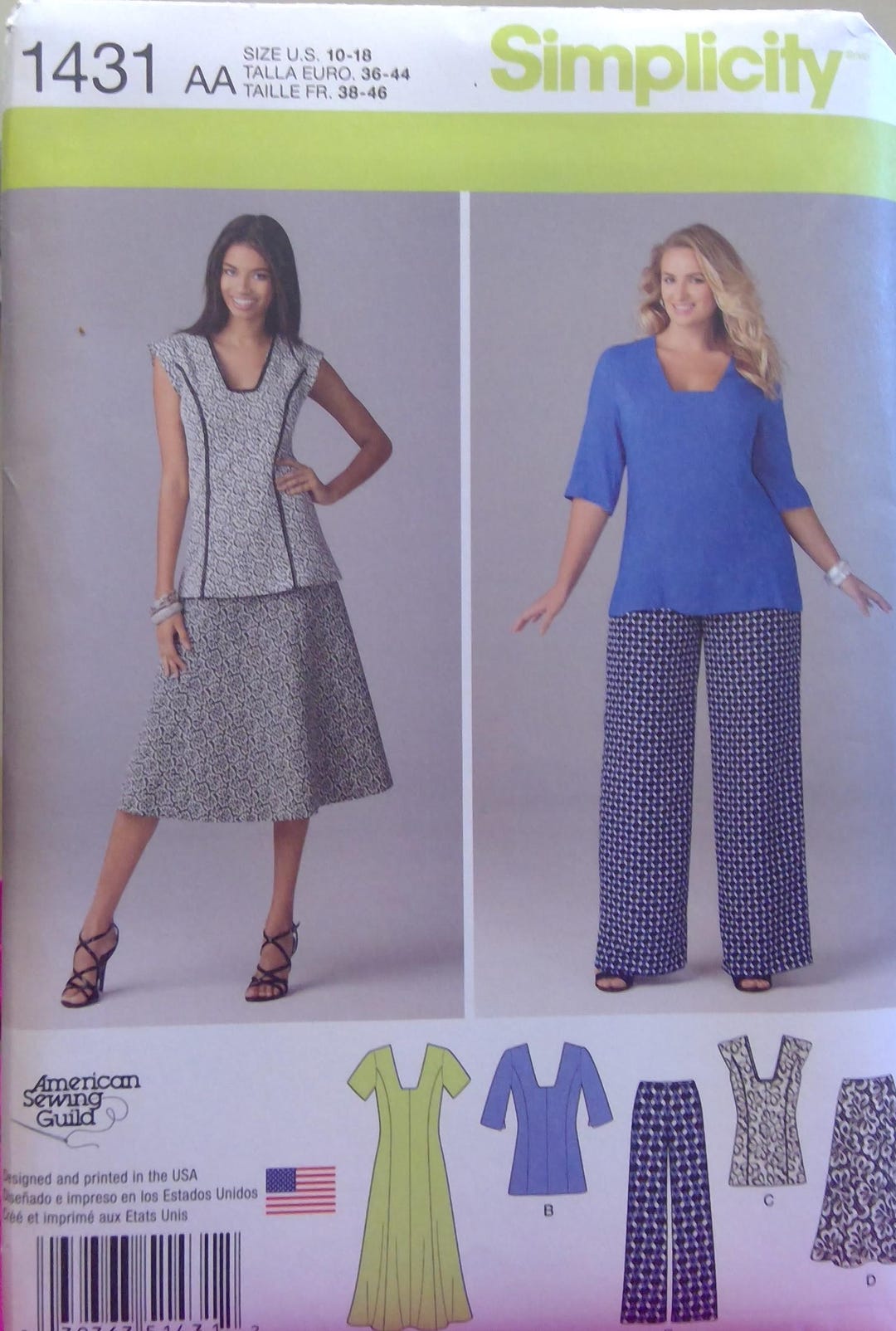 Simplicity Easy Pattern Simplicity Sewing Pattern - Etsy