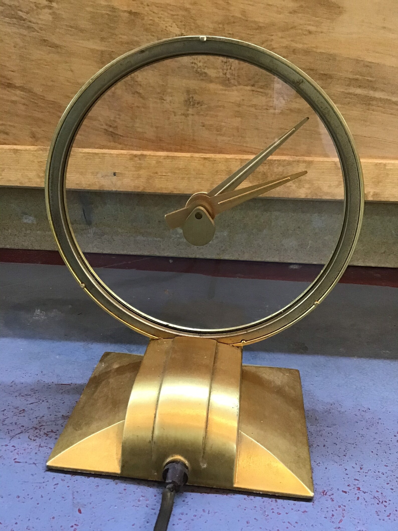 Jefferson Golden Hour Accutron Electric Clock Etsy