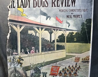 Vintage Sheet Music “The Lady Bugs Review”