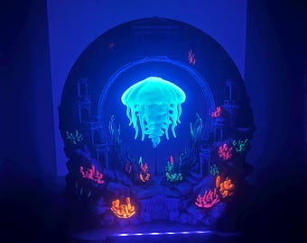 Lichtgevende Atlantis-kwallamp