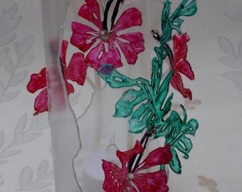 Fairy Lantern Fiori di Ibisco Rosso FL085