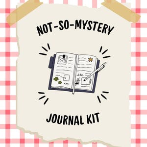 Junk Journal Stationary Sticker Kit Scrapbooking Ephemera