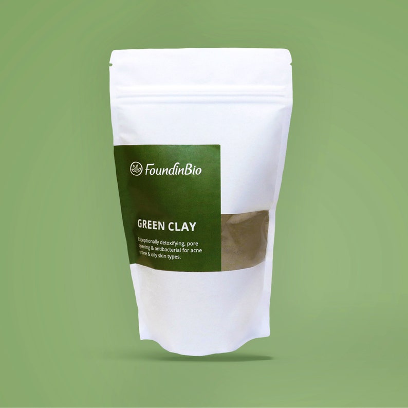 Edible Green Clay Montmorillonite Face  Food Grade