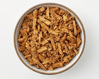 Corteza de Borututu Seca – Té de Hierbas Cortado 25g 50g 100g | Cochlospermum angolensis | Raíz Africana Recolectada Silvestre