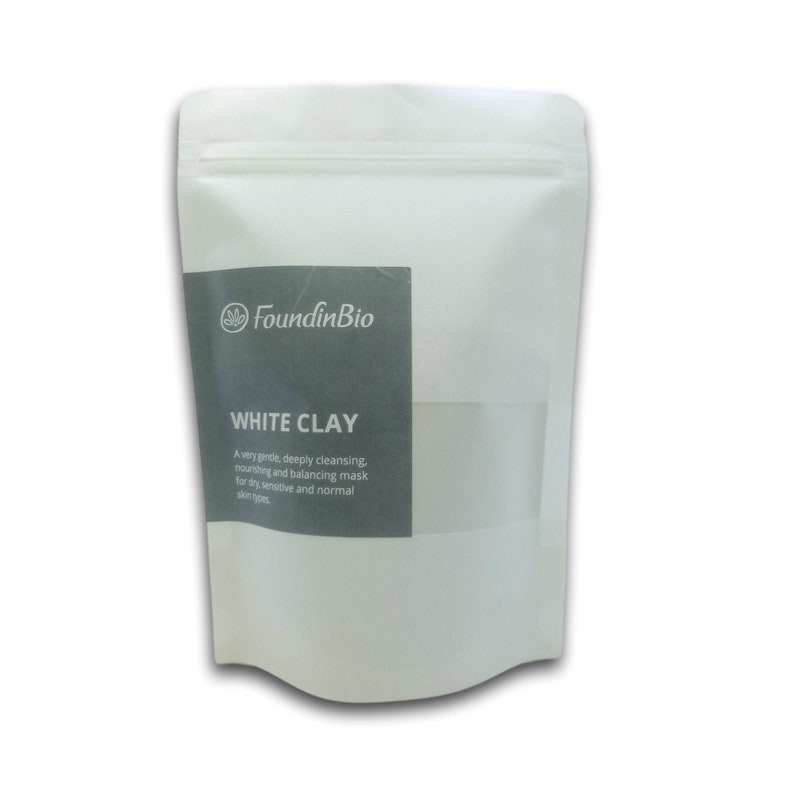 White kaolin Clay Face Mask for all Skins Food Grade or Etsy