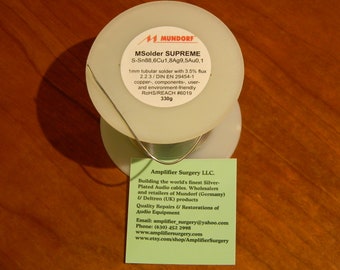 Mundorf Silver Gold soldering wire  Silver/Gold Solder Supreme