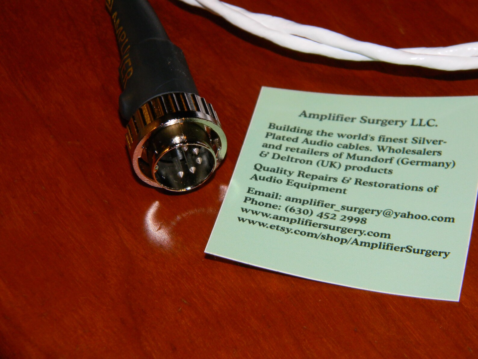 Amplifier Surgery Silver Plated Wire RCA to 5 Pin Locking Naim Etsy