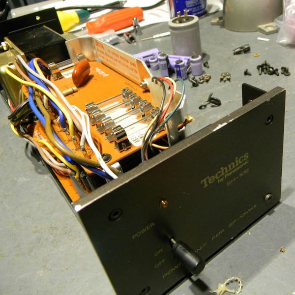 Technics SP10 SP-10 mk-ii Power Supply Repair and Restoration SRV SH10-E SH-10EA