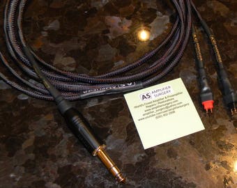 Silver Plated Headphone Upgrade Cable for Sennheiser HD25 HD600