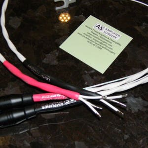 Amplifier Surgery Silver Plated Turntable DIY Audio Interconnect Cable ...