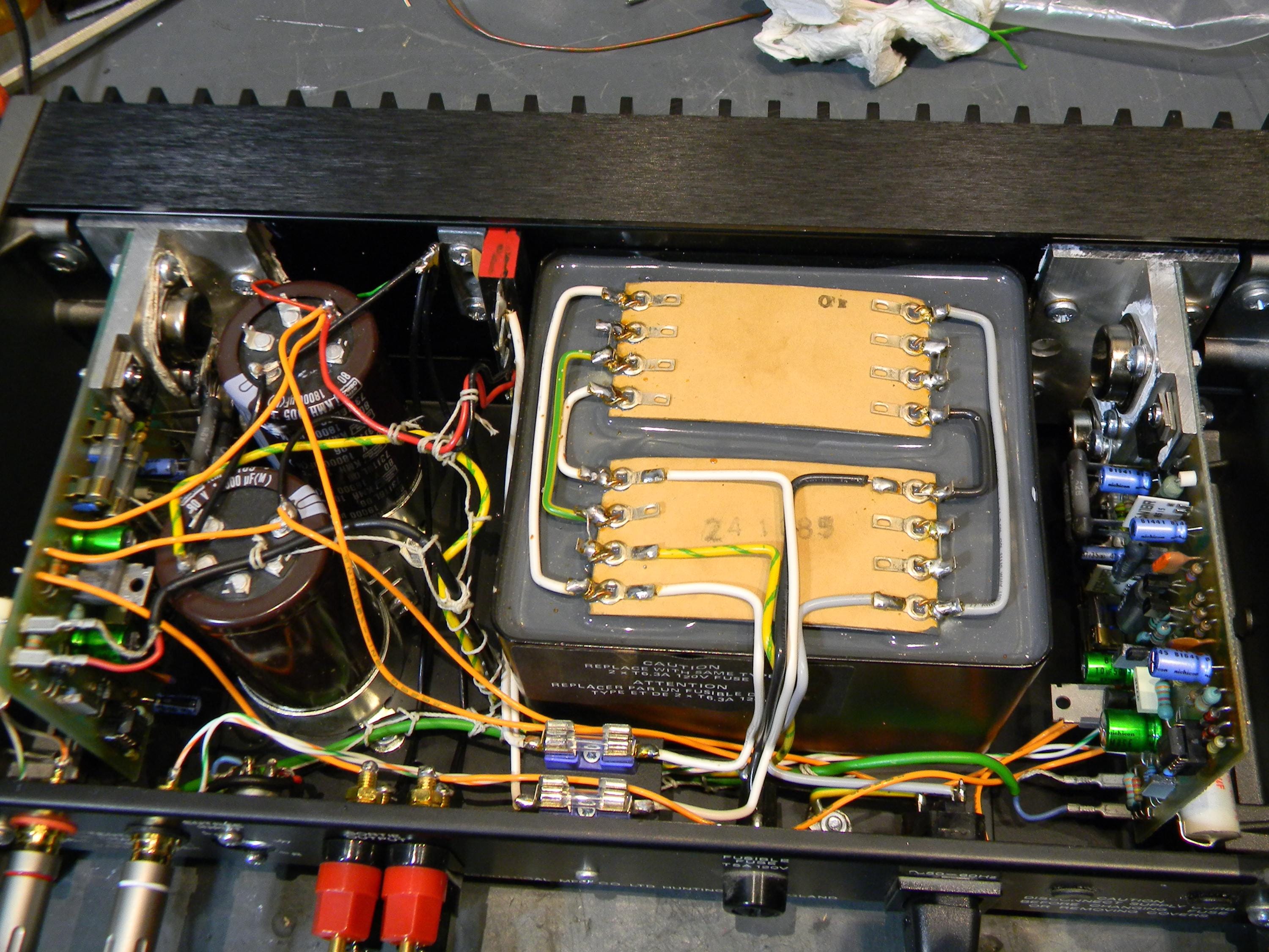 アンプ QUAD 405 vintage amplifier Quad 405 Vintage Power Amplifier - The Music Room