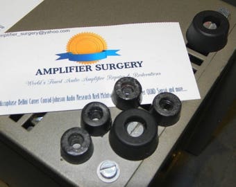 New replacement feet for QUAD 33 preamplifier or 303 Power Amplifier (Made in USA)