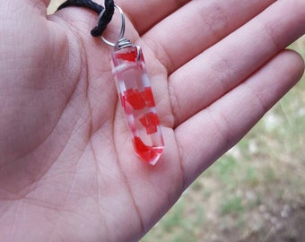 twenty one pilots trees confetti crystal necklace!
