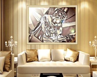 Póster de pared de arte digital "Elige la vida" de George Michael
