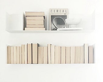 Modernes Bücherregal aus Metall - 60/95 cm, Matt Schwarz/Weiß/Gelb - Perfekt für Wohnzimmer & Schlafzimmer