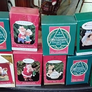 Lot 2 Hallmark Keepsake Christmas Ornaments