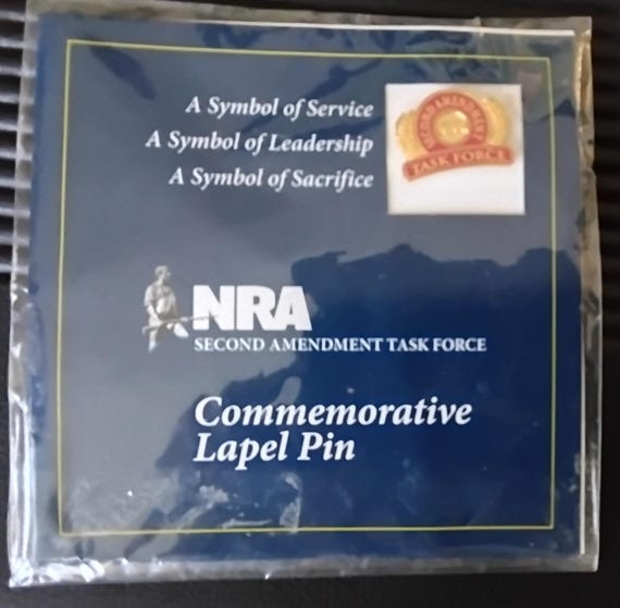 MIP NRA Second Amendment Task Force Pin. Free shi… - image 1